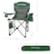 Wakeman Oversized Camping Chair - Heavy Duty Folding Chair with Cooler & Carry Bag by Wakeman Green 75-CMP1126 - alternate 2